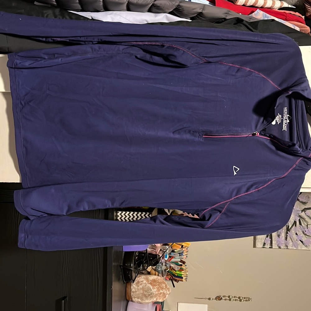 Dark purple sports sweater